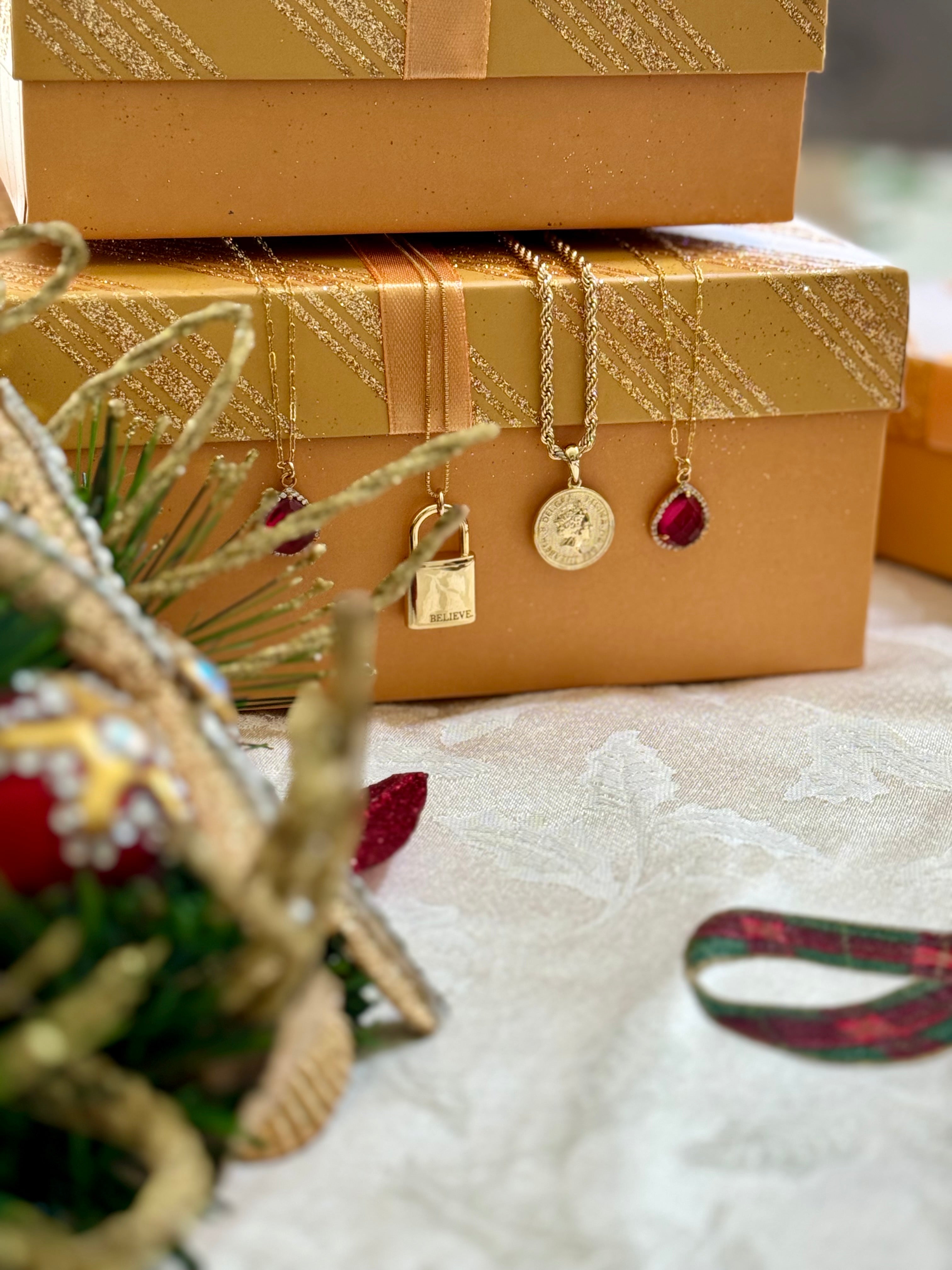 Favorite holiday jewelry Jessica Santander