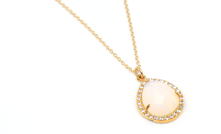 Dream Big, The Sky Is Just The Beginining Opal Necklace