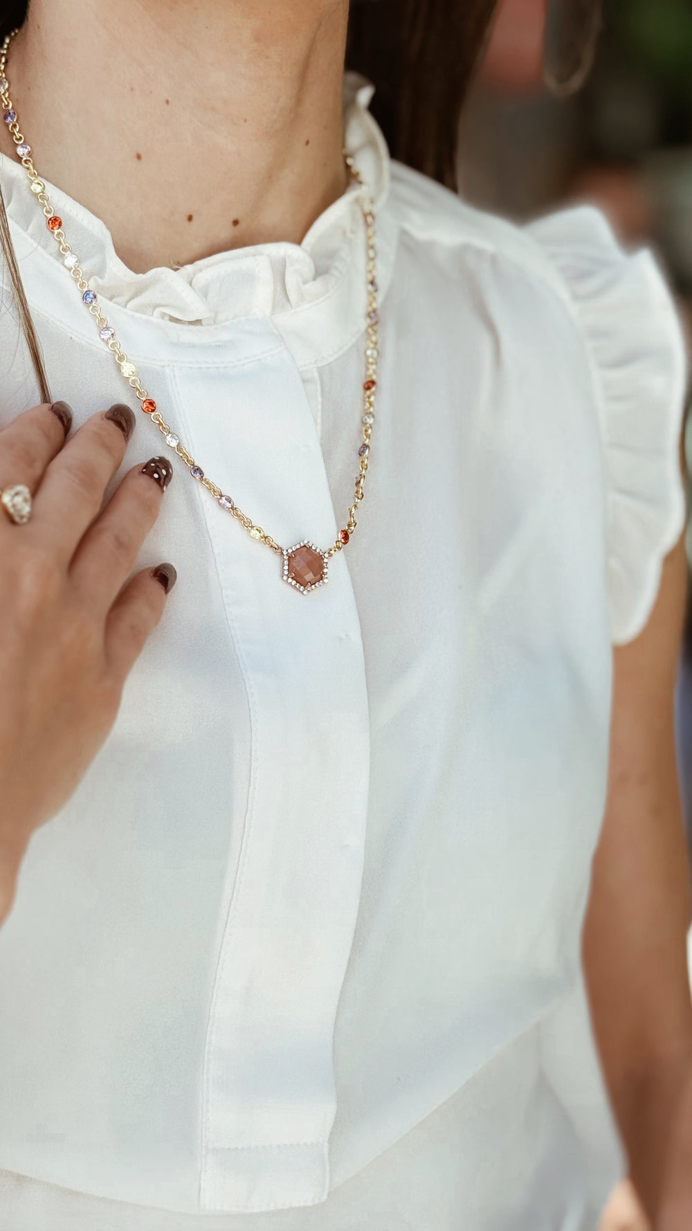 life of a sparkle girl necklace