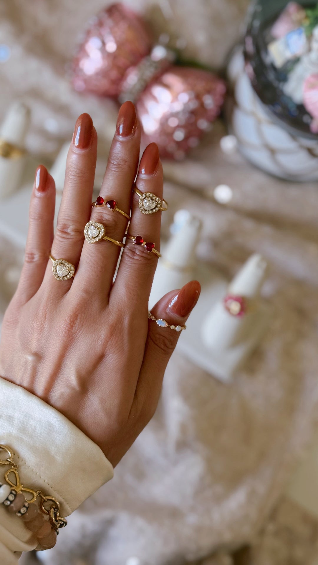 sparkle rings for the holidays