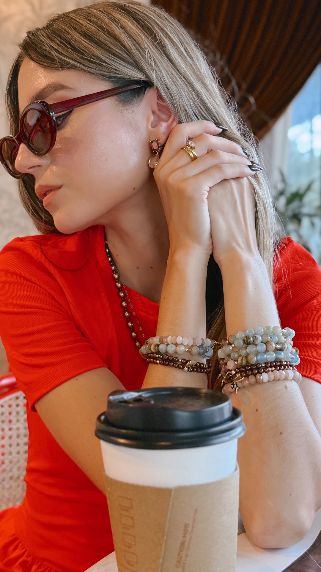 Audrey Lemurian Gemstone Bracelet