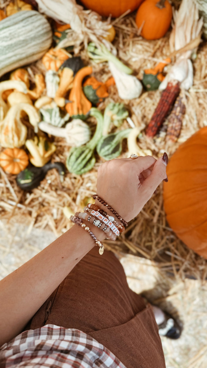 Bold and Beautiful Brown Pearl Bracelet