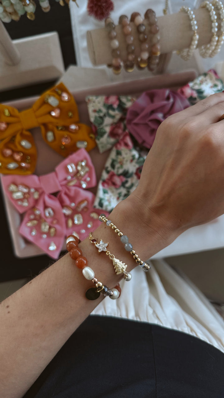 Twinkling Pearl Tree Bracelet