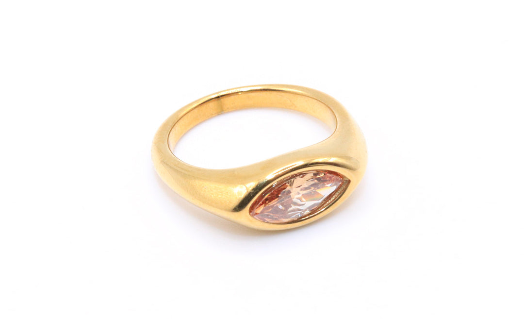 The Quiet Confidence Champagne Gold Ring