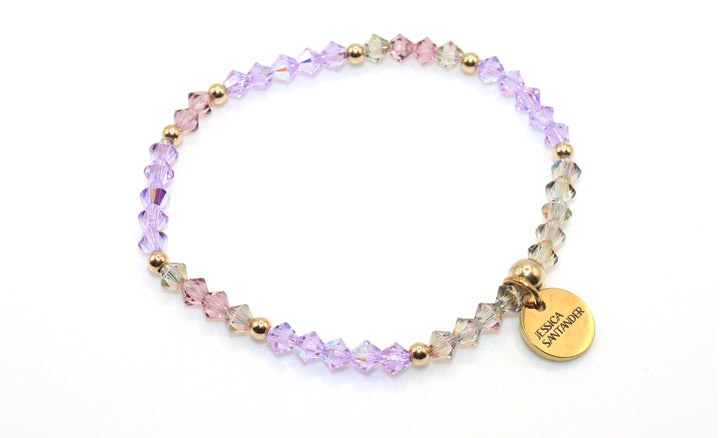 Sparkle Power Crystal Violet Bracelet
