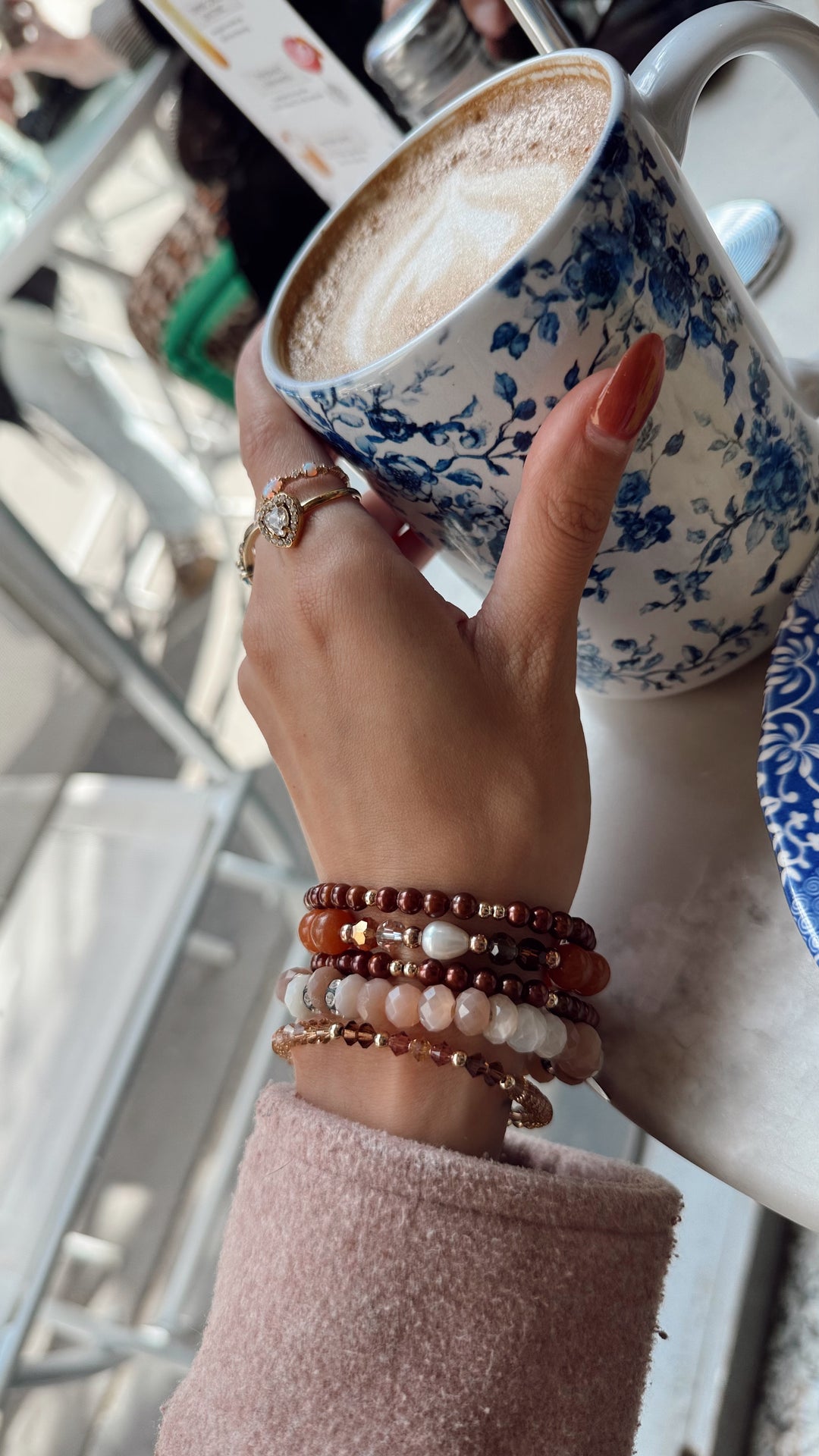 Bold and Beautiful Brown Pearl Bracelet