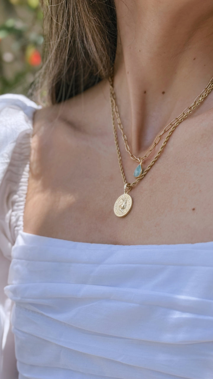Vivacious Ayla Amazonite Necklace
