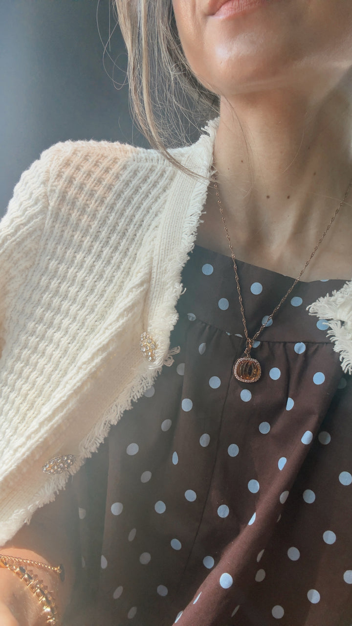 Pumpkin Spice Love Necklace Limited Edition