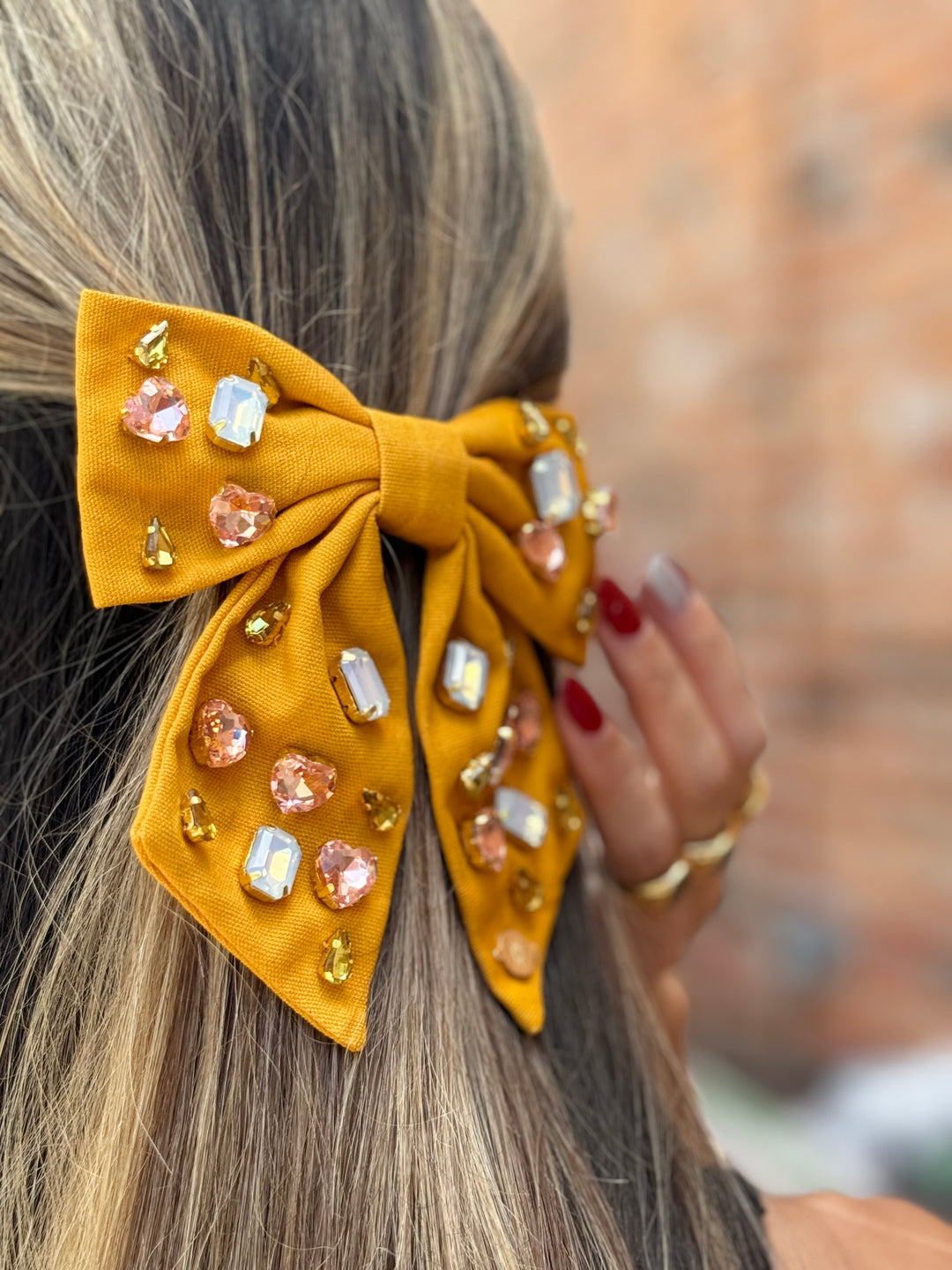 fall-gold-bow-hair-clip