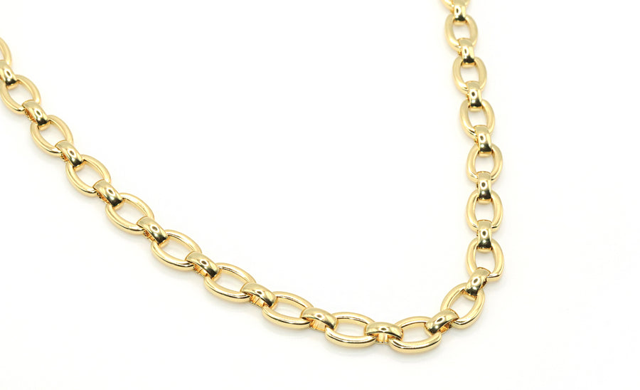 cable box chain necklace fall