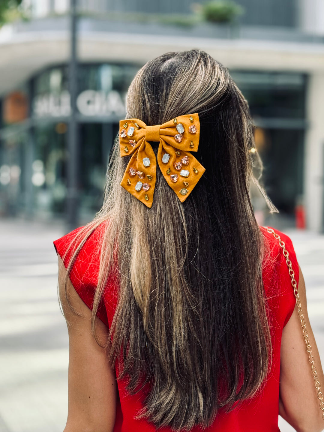 fall-gold-bow-hair-clip