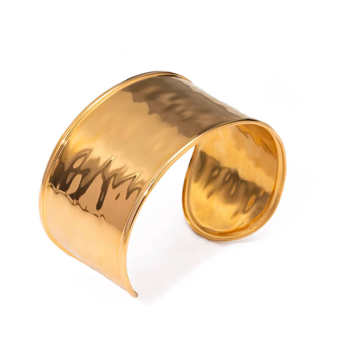 gold plated stainless steel bangle