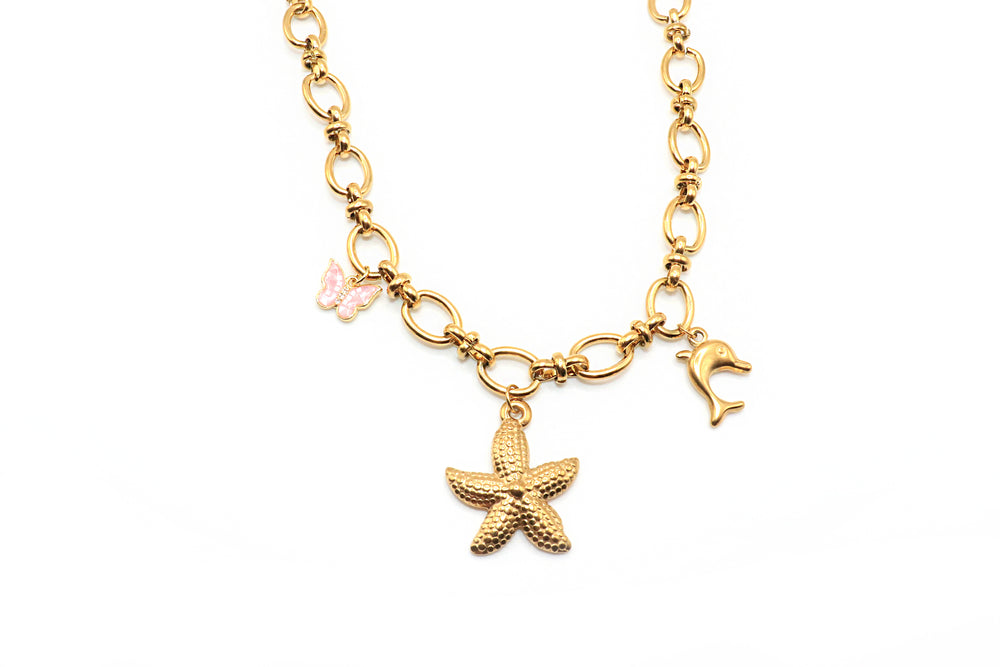 jessica santander summer charm necklace