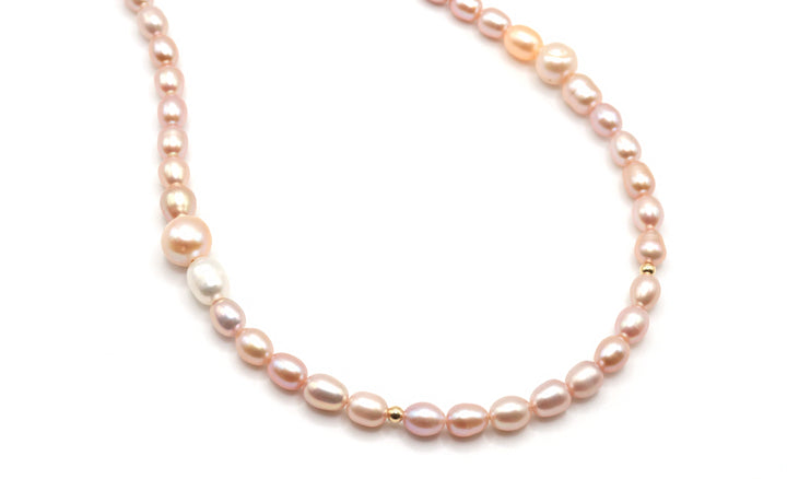 Becoming More of Me Mauve Pearl Choker
