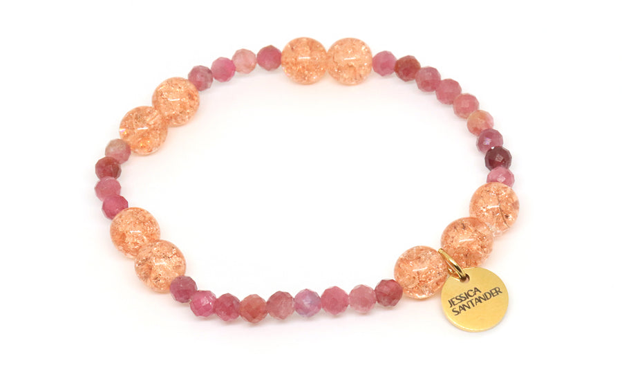 dainty-pink-tourmaline-beaded-bracelet-Jessica-Santander