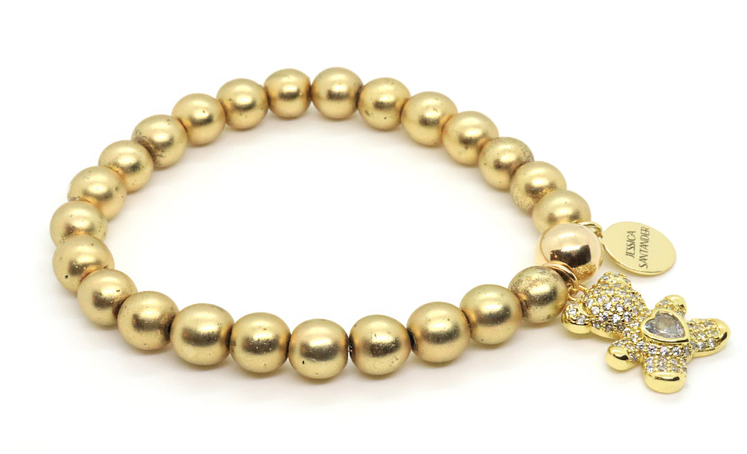 matte-gold-gemstone-bracelet-handmade