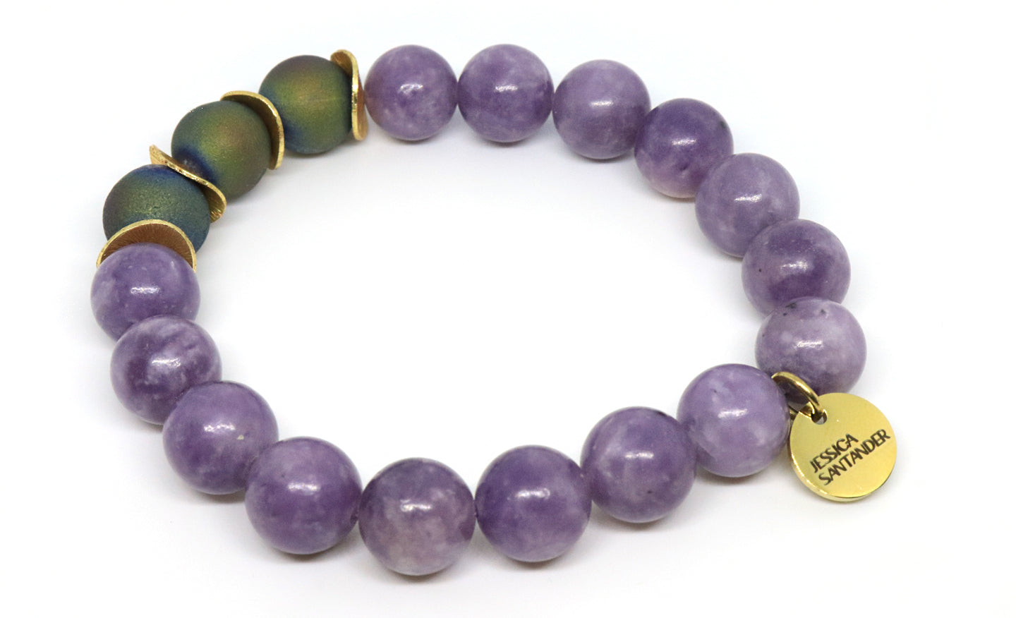 Lepidolite bracelet – 5D Healing Crystals