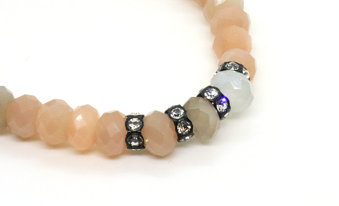 peach-white-moonstone-rondelle-bracelet