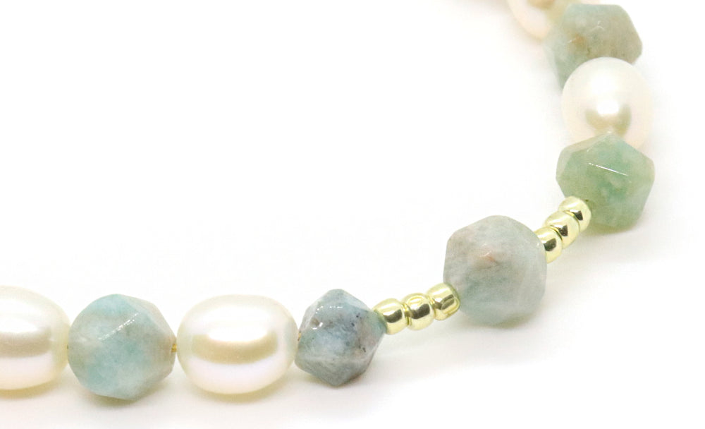 amazonite-pearl-necklace-beads-handmade