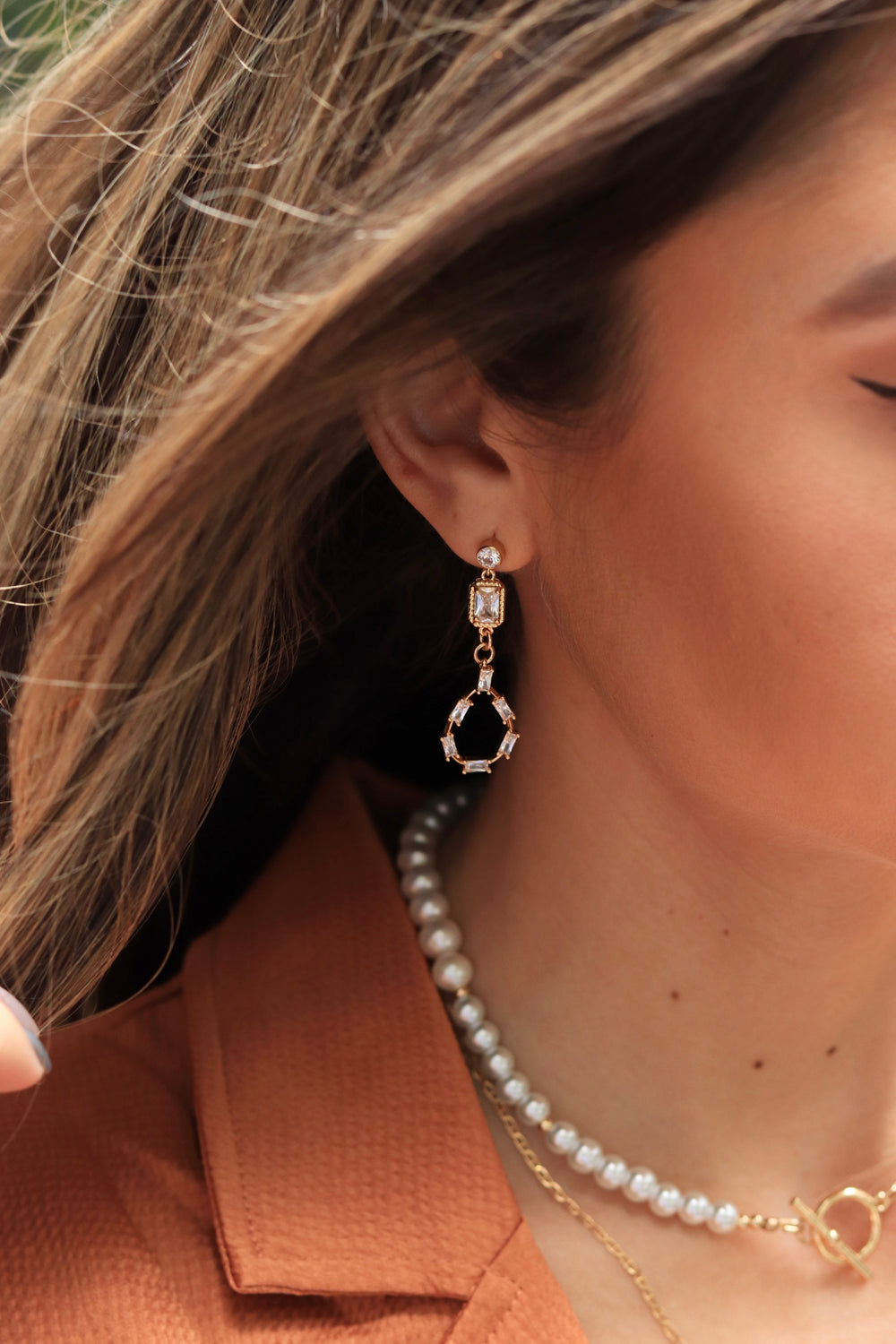 dainty-clear-diamond-gold-filled-earrings