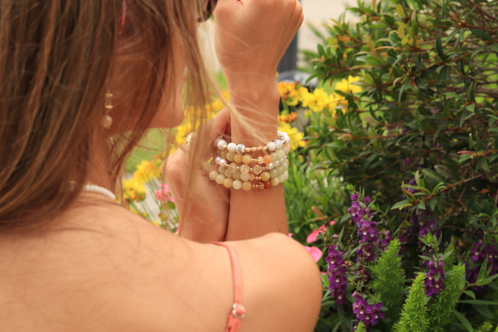yellow-jasper-gemstone-beaded-bracelet