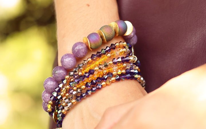 See The Goodness of Changes Lepidolite Bracelet