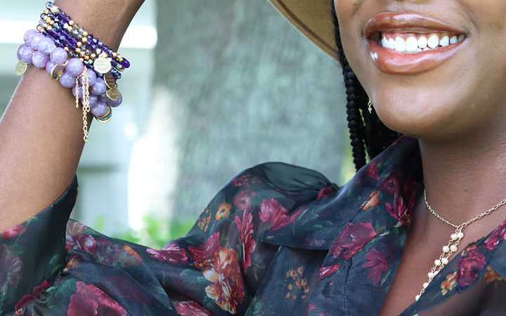 See The Goodness of Changes Lepidolite Bracelet