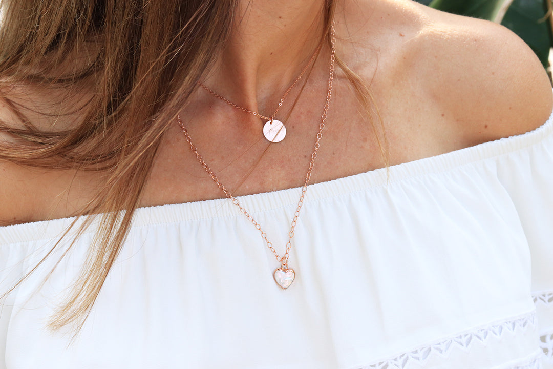 dainty-rose-gold-filled-heart-pendant-necklace-handmade