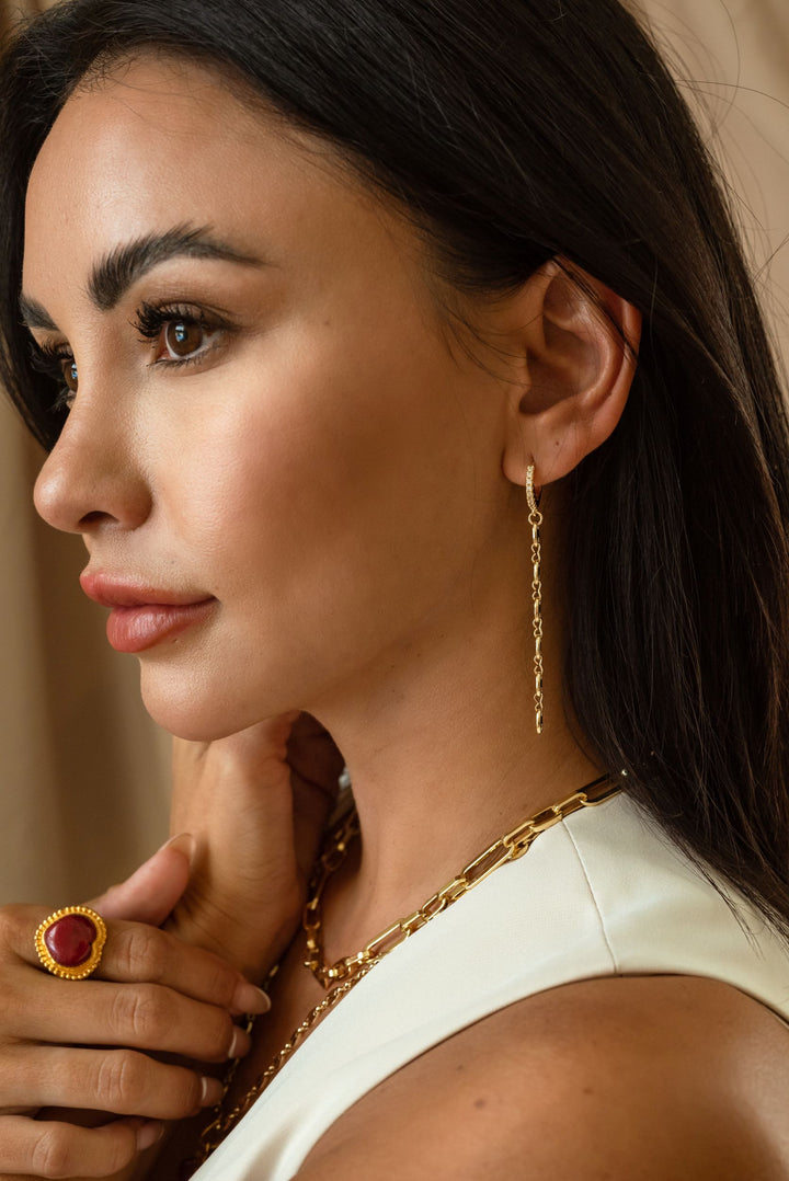 gold-mariner-chain-earring-cubic-zirconia